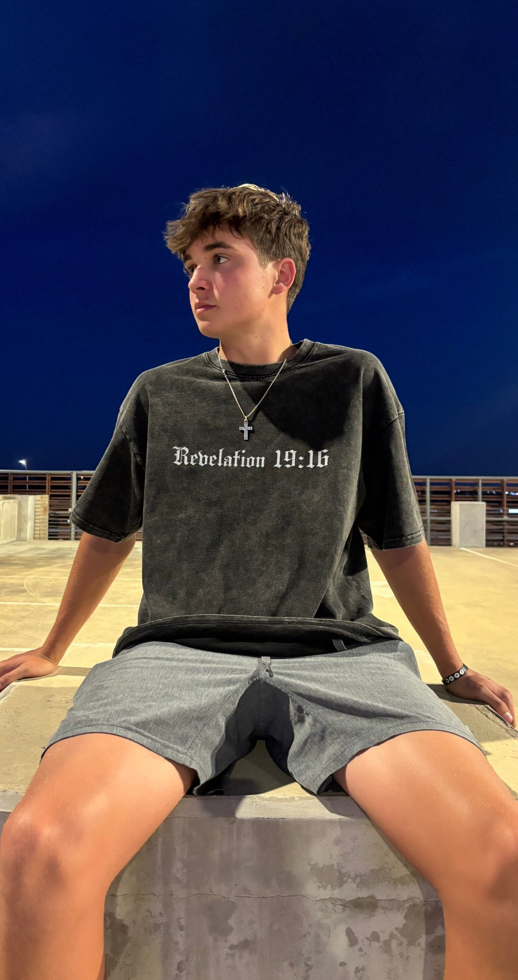 Revelation 19:16 Charcoal T-Shirt