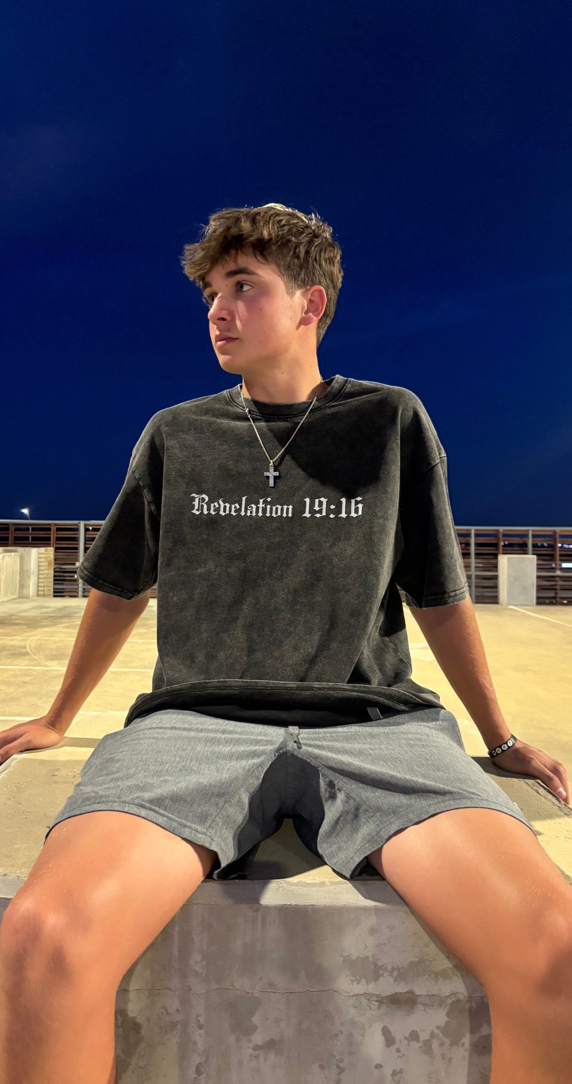 Revelation 19:16 Charcoal T-Shirt