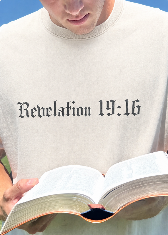 Revelation 19:16 Tan T-Shirt