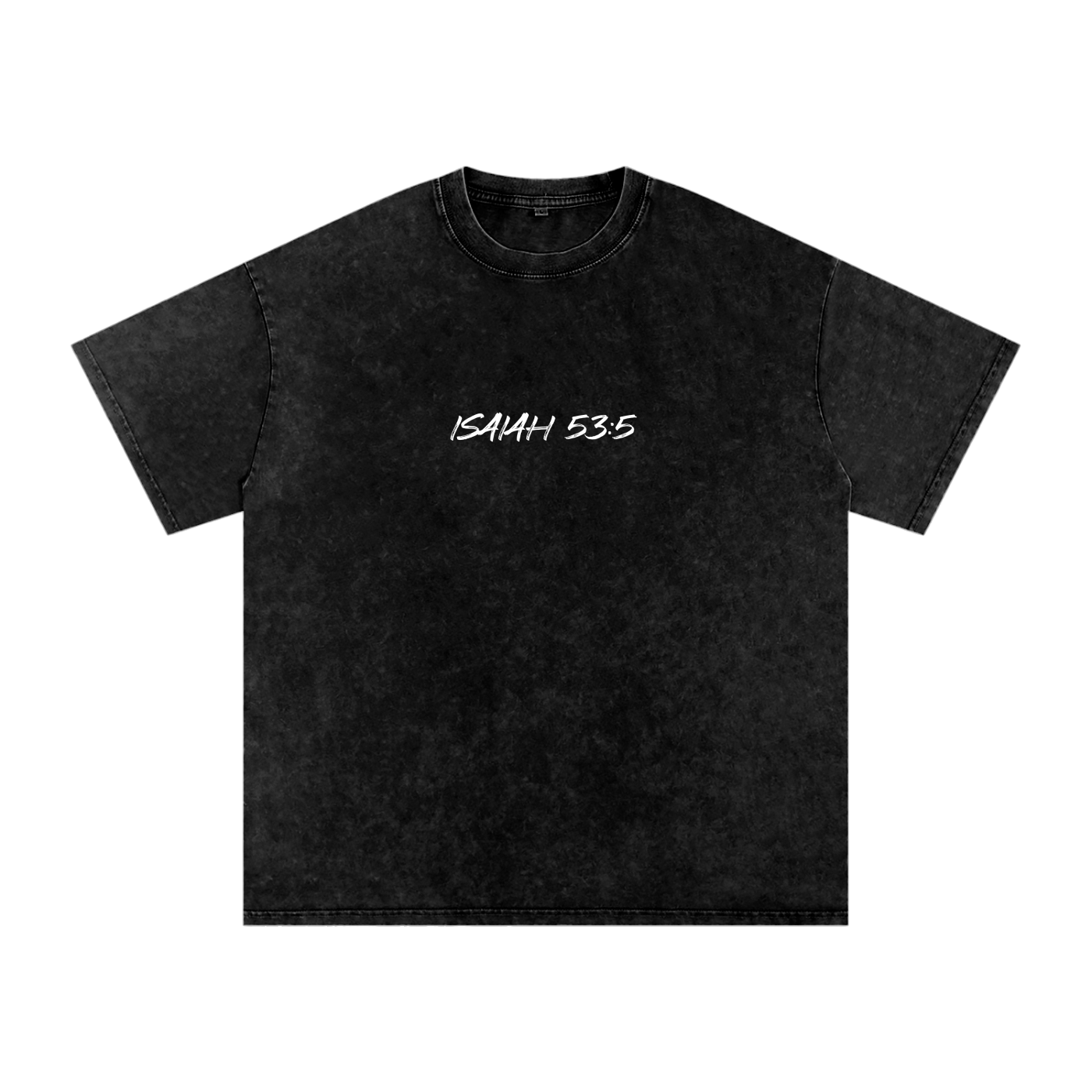 Isaiah 53:5 Charcoal T-Shirt